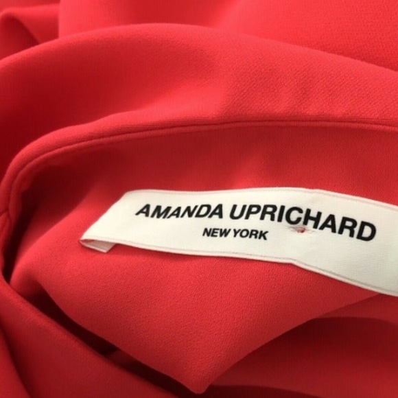 Revolve - Amanda Uprichard Dress Square Neck Shift - Picture 5 of 6